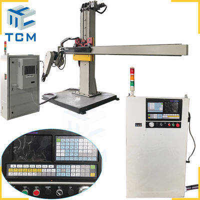 スタッドレスタイヤのタンクヘッド CNC 磨き機 自動ベルト磨きブーフィングマシン